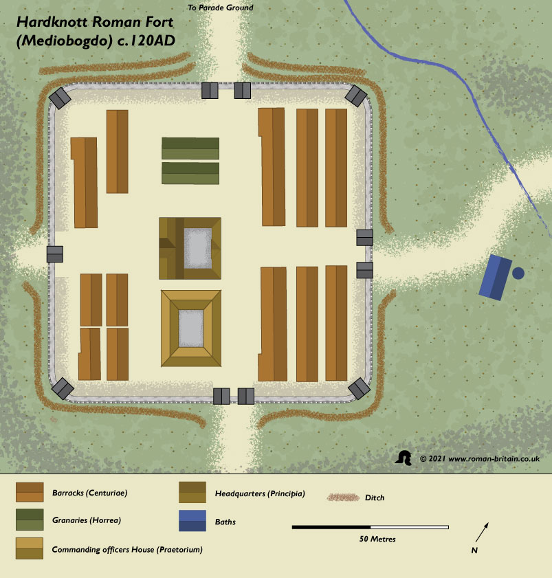 Hardknott (Mediobogdum) Roman Fort