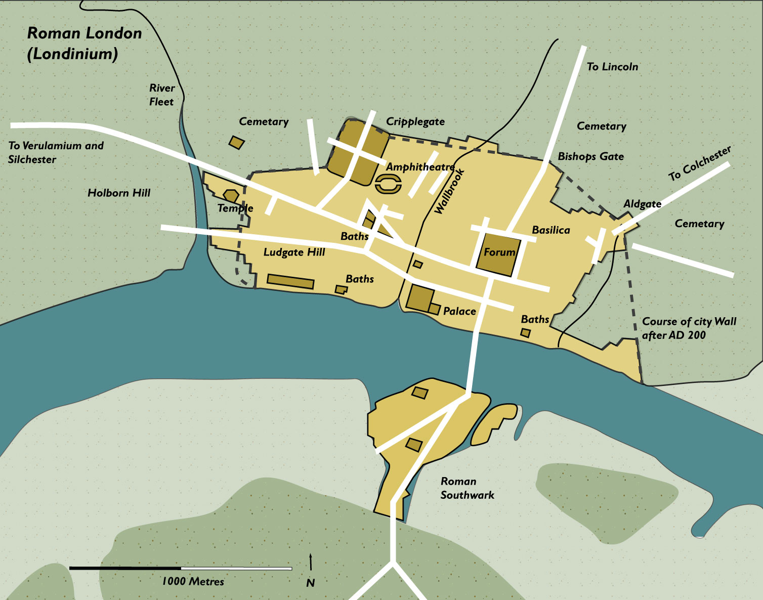 London (Londinium) Roman Settlement