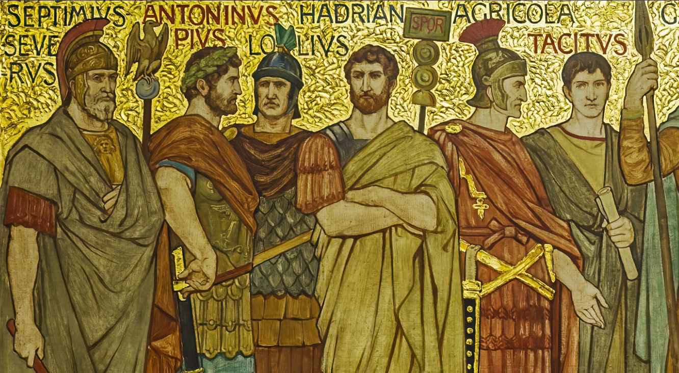 https://www.roman-britain.co.uk/wp-content/uploads/2022/06/Roman_generals_and_emperors_closeup_in_the_frieze_of_the_Great_Hall_of_the_National_Galleries_Scotland_by_William_Brassey_Hole_1897.jpg